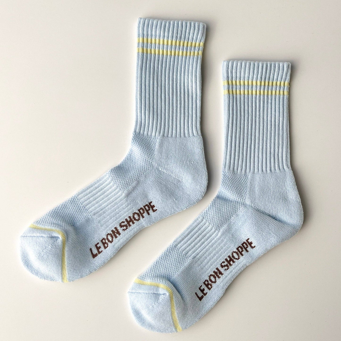 Le Bon Shoppe, Boyfriend Socks, Pastel Sky