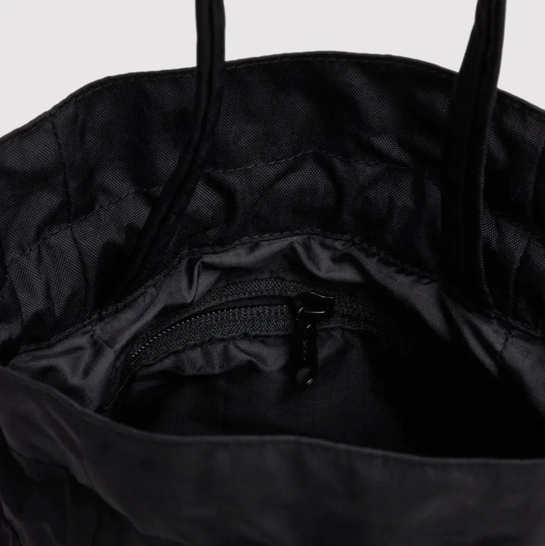 Baggu, Nylon Drawstring Bag, Black