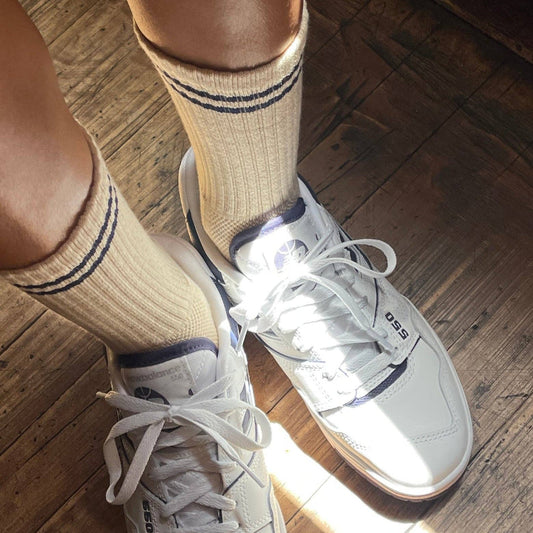 Le Bon Shoppe, Boyfriend Socks, Cashew