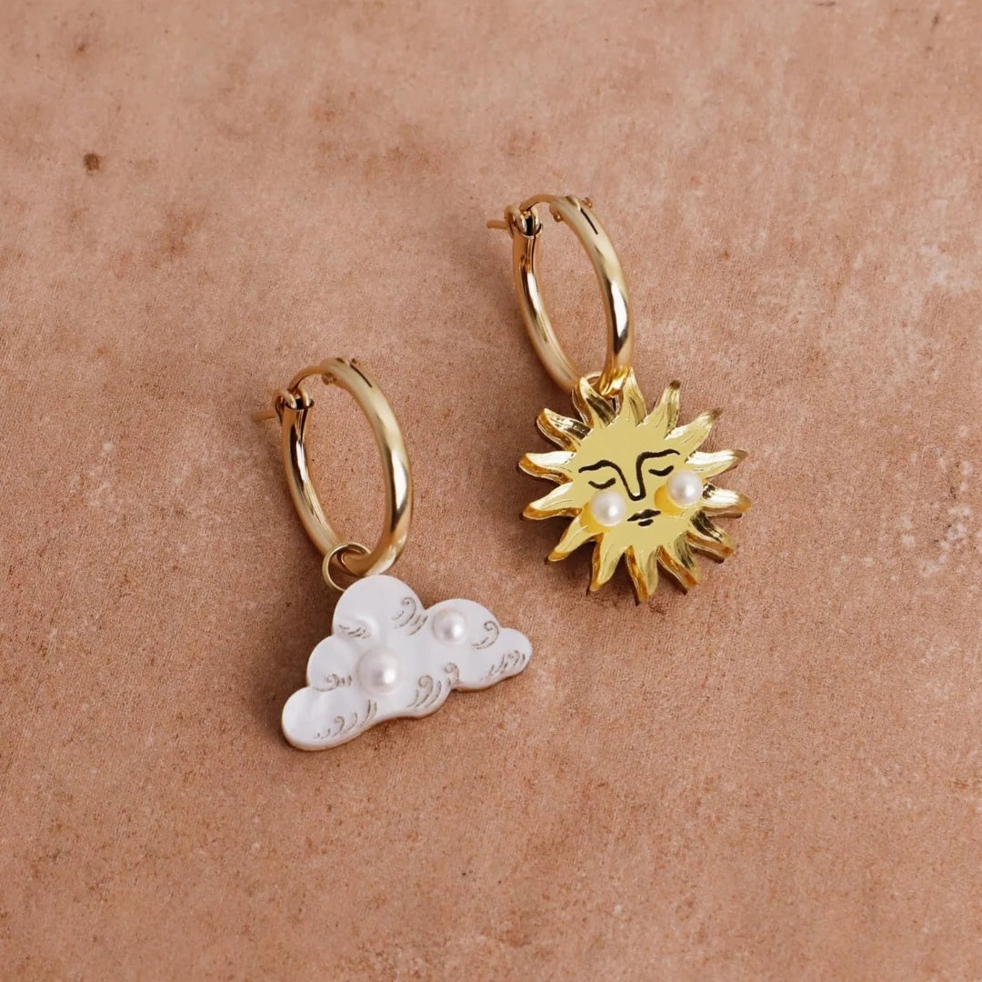 Sun & Cloud Hoops