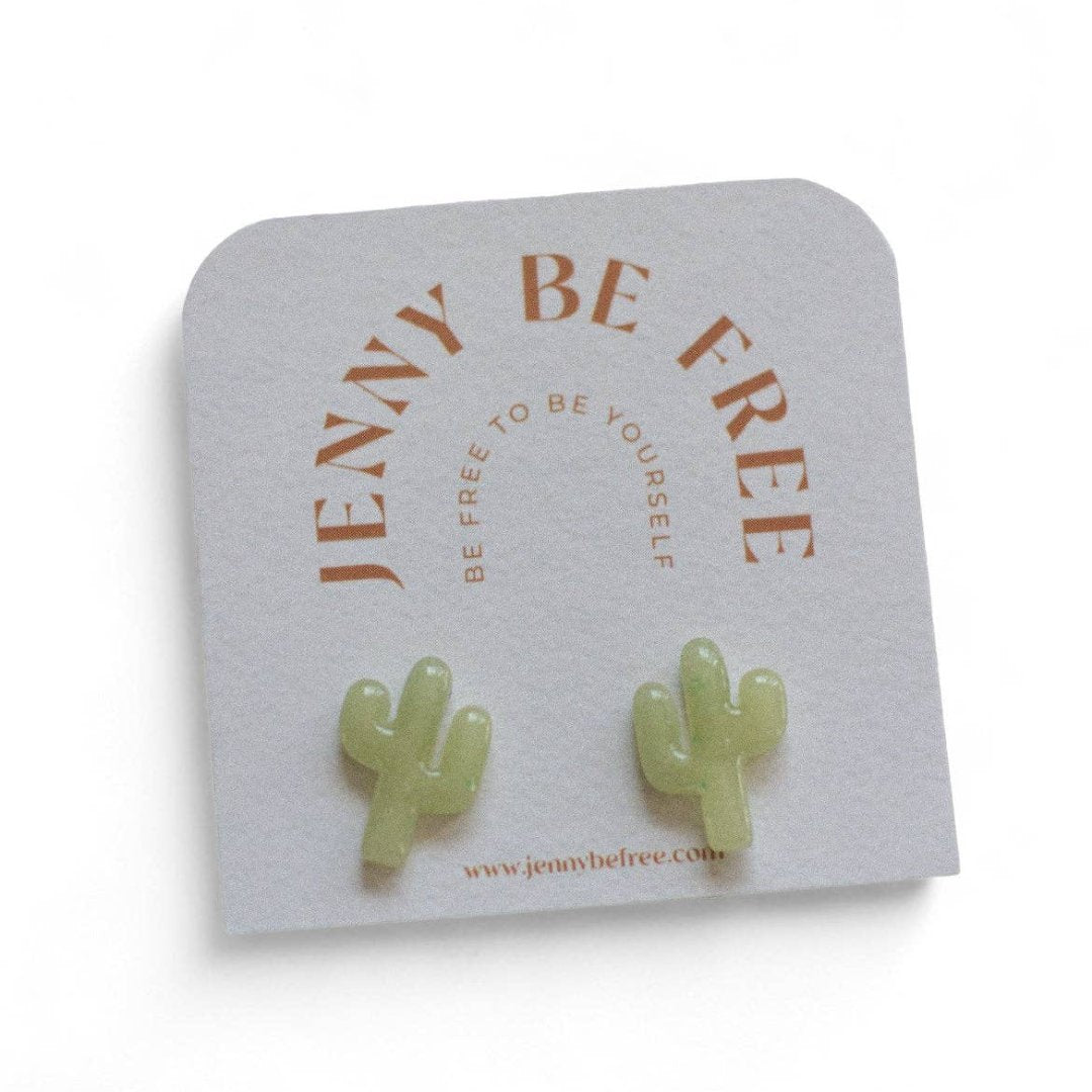 Clay Cacti Studs