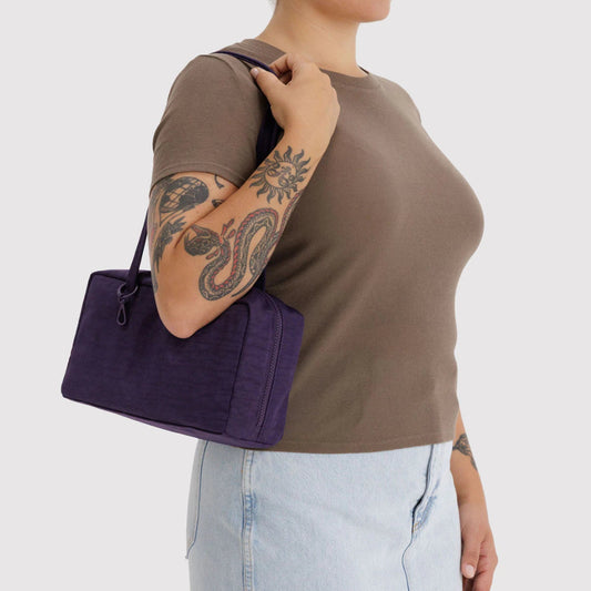 Baggu, Nylon Bowler Bag, Fig