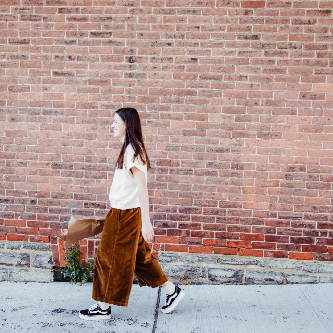 Yola Pants, Gold