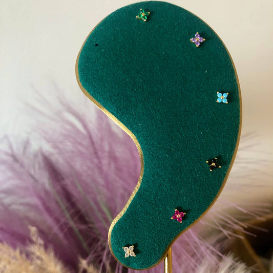 JV Studios Jewellery, Fiore Studs, Assorted Colours