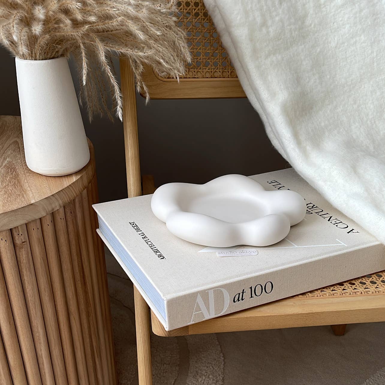 Asymmetrical Flower Trinket Tray