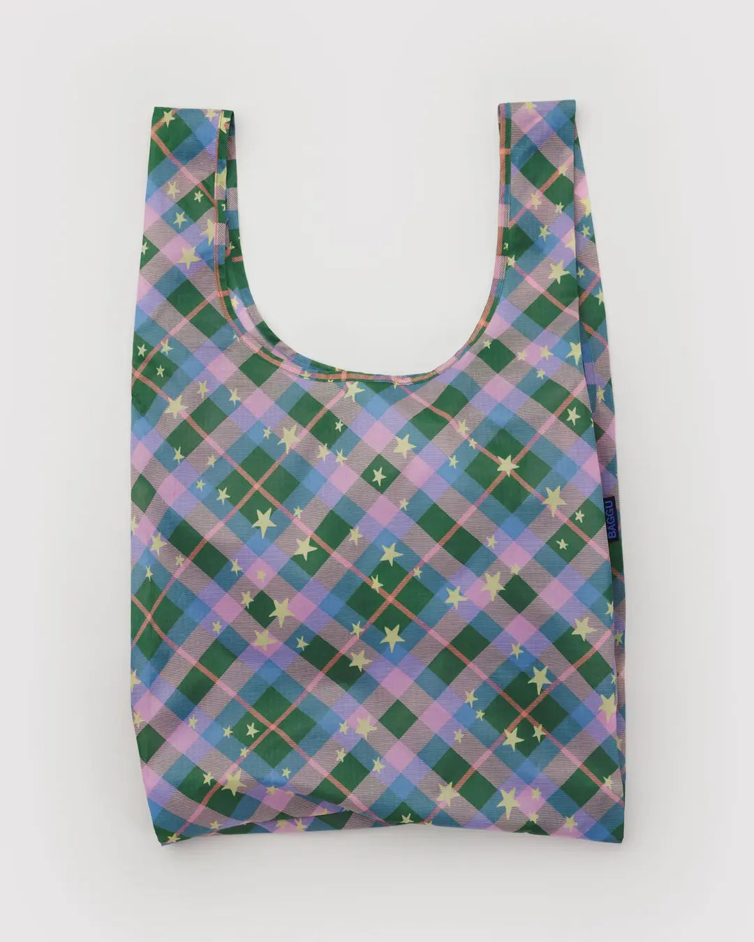 Baggu, Standard Baggu, Green Star Plaid