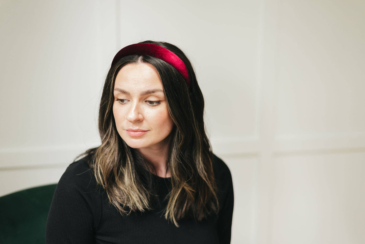 Velvet Padded Hairband,