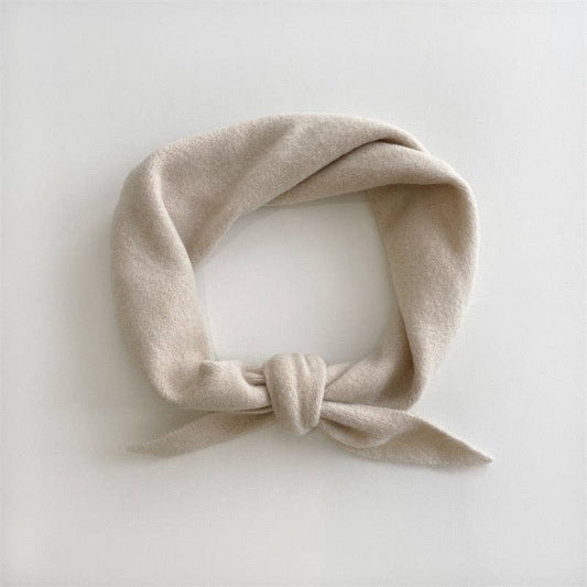 Billy Bamboo, Fuzzy Wool Cravat Scarf, Oatmeal