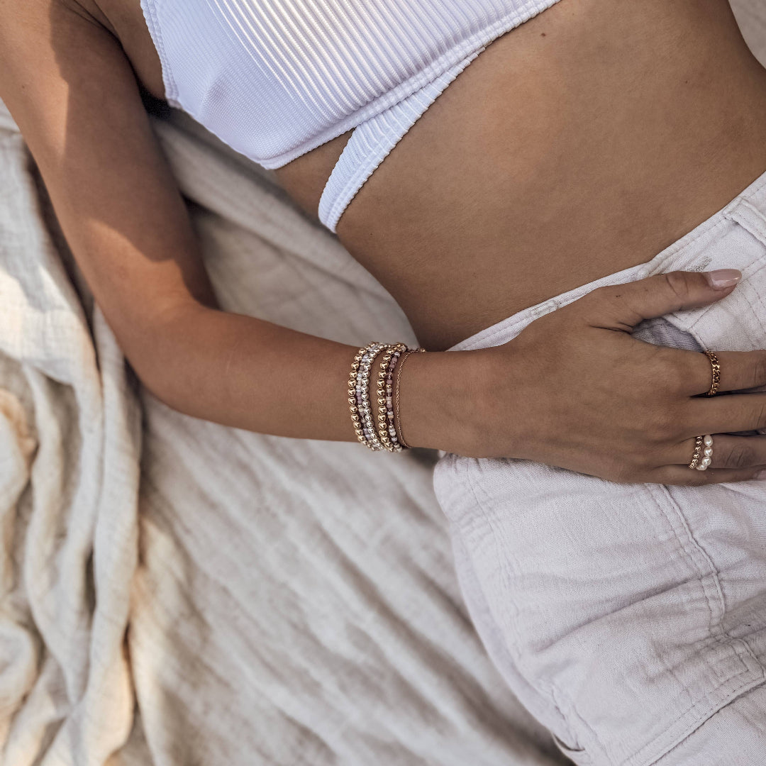 Oak + Eve, Tropics Bracelets, Vibrant Summer Stack Essential