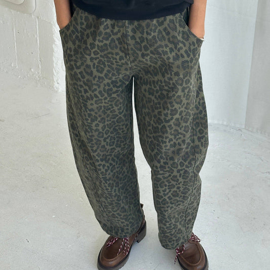 Le Bon Shoppe, Arc Pants, Fern Leopard