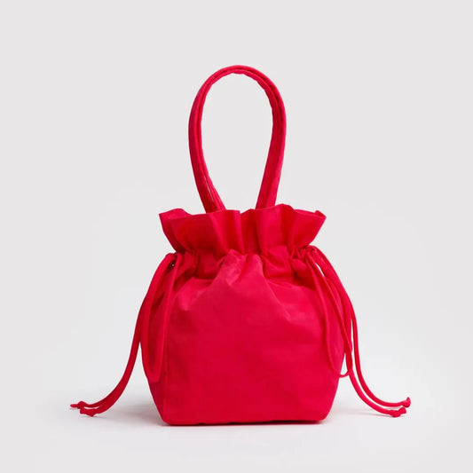 Baggu, Nylon Drawstring Bag, Candy Apple