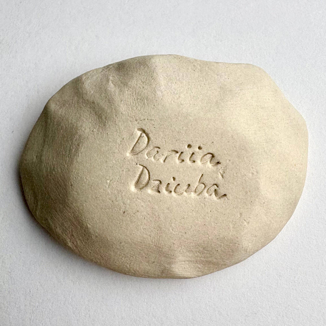 Tiny Handcrafted Ceramic Dish, Creamy Glazed Mini Catchall