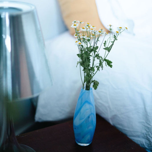 Maria Ida, Blue Crush Tie-Dye Pencil Vase