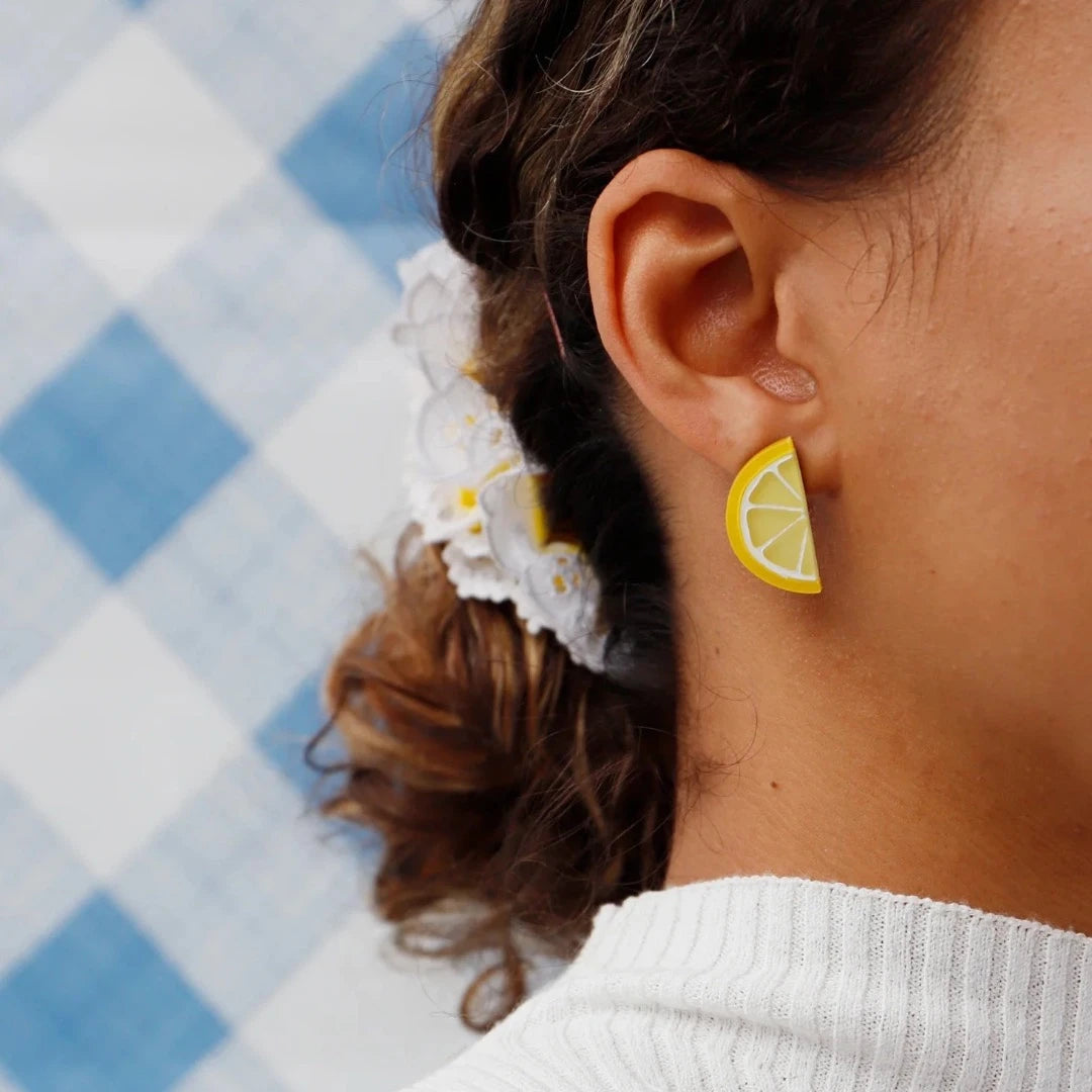 Wolf & Moon, Lemon and Lime Studs