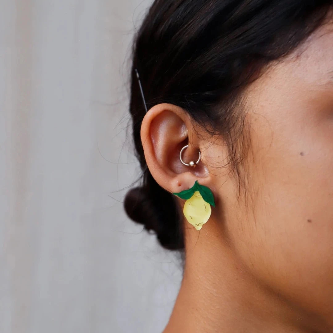 Wolf & Moon, Mini Lemon Studs