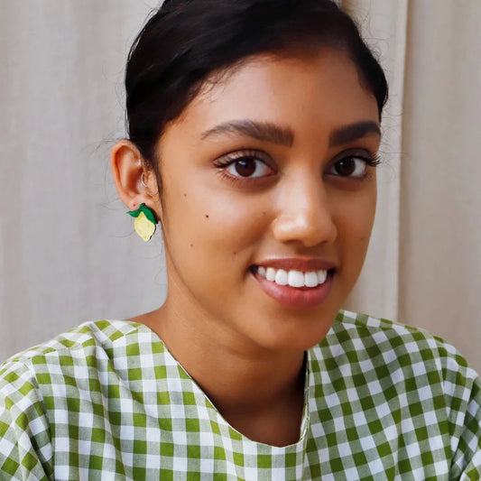 Wolf & Moon, Mini Lemon Studs