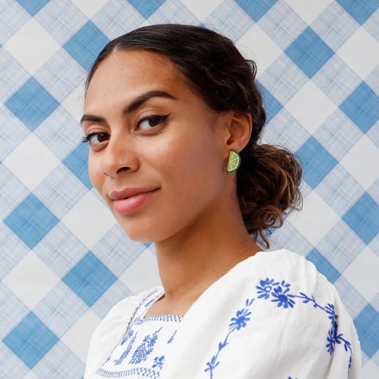 Wolf & Moon, Lemon and Lime Studs