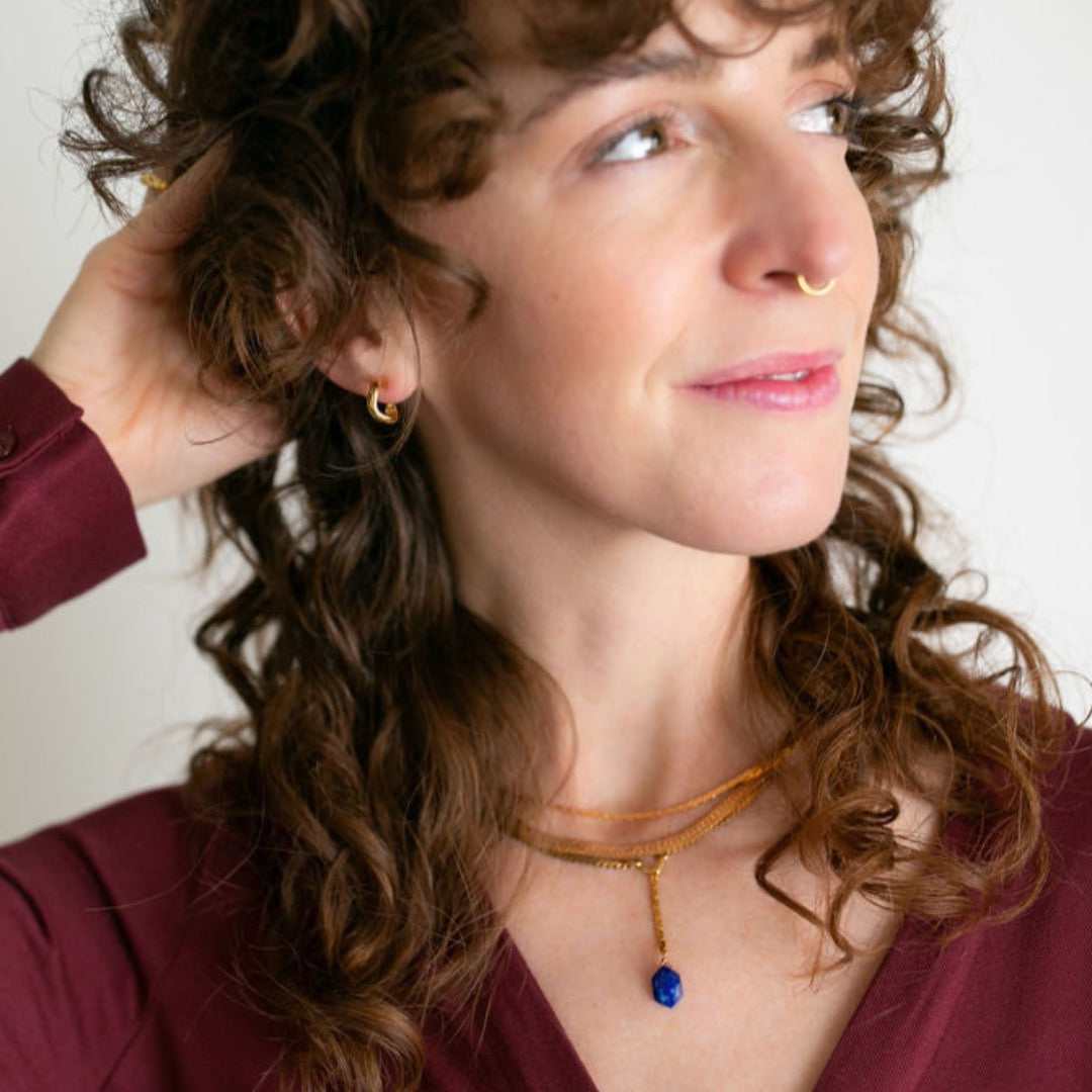 Arwen Necklace, Lapis
