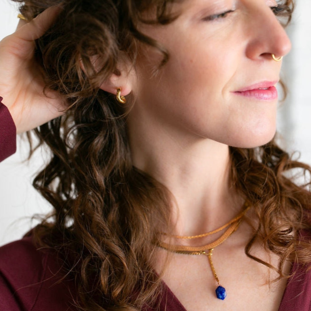 Arwen Necklace, Lapis
