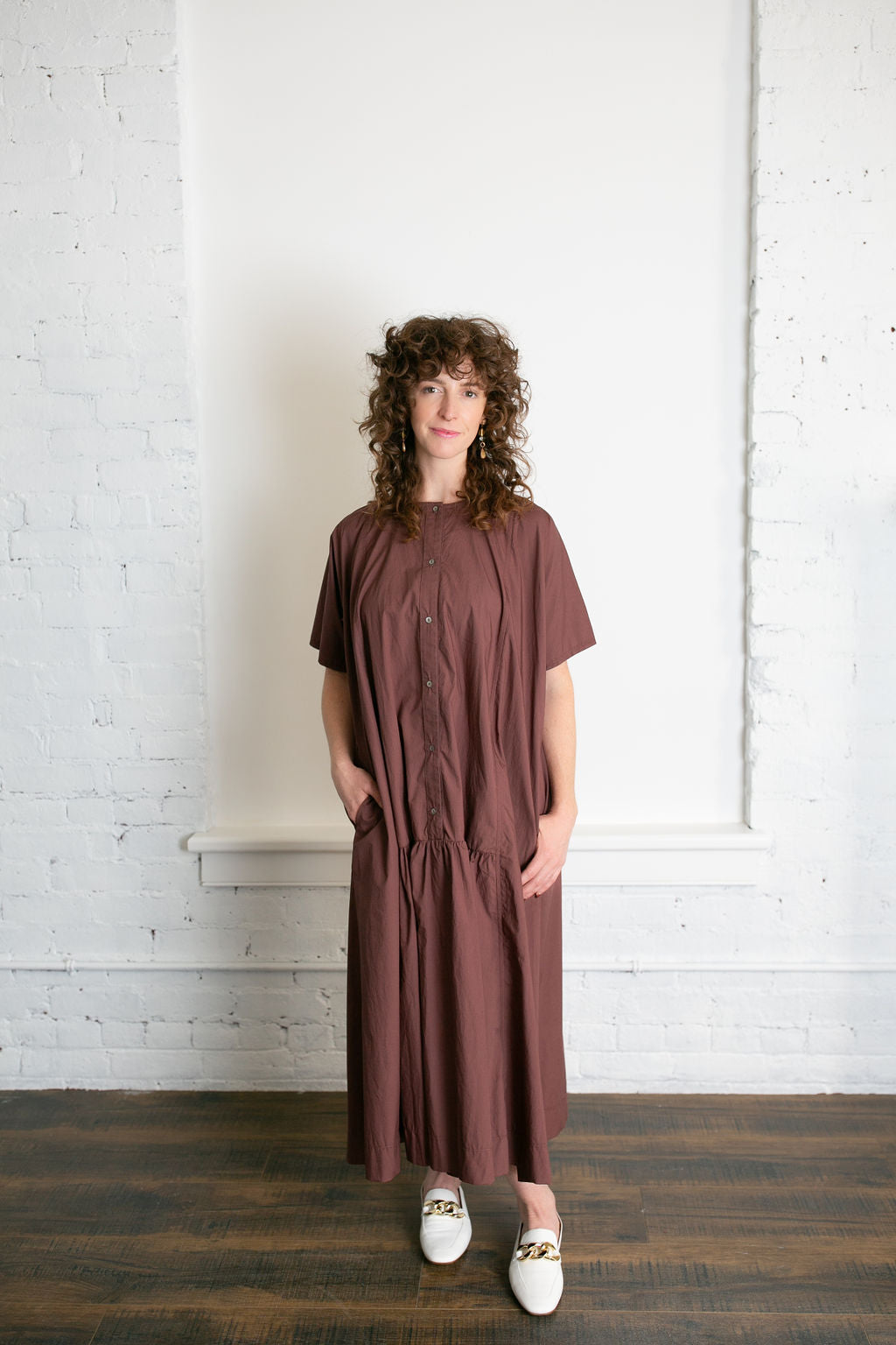Adira Dress, Chocolate