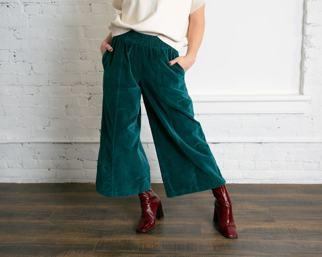Yola Pants, Teal