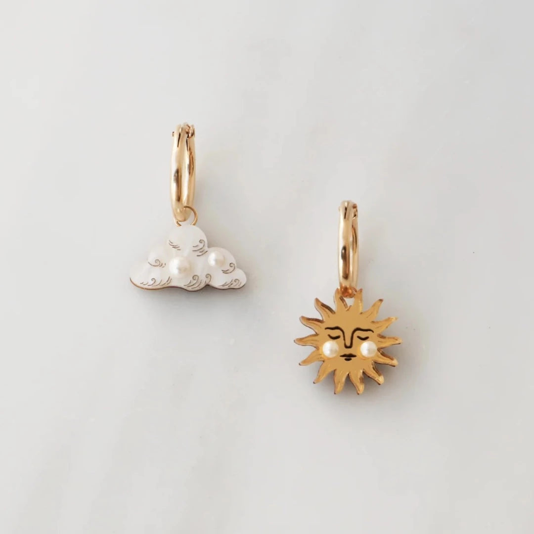 Sun & Cloud Hoops