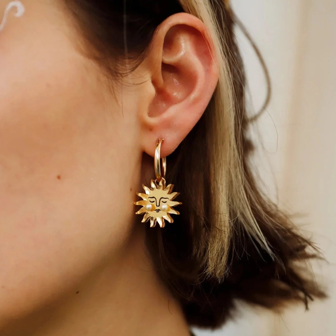 Sun & Cloud Hoops