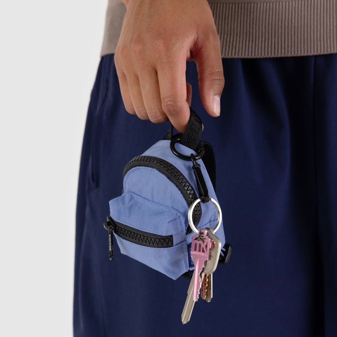 Baggu, Backpack Charm, Cornflower