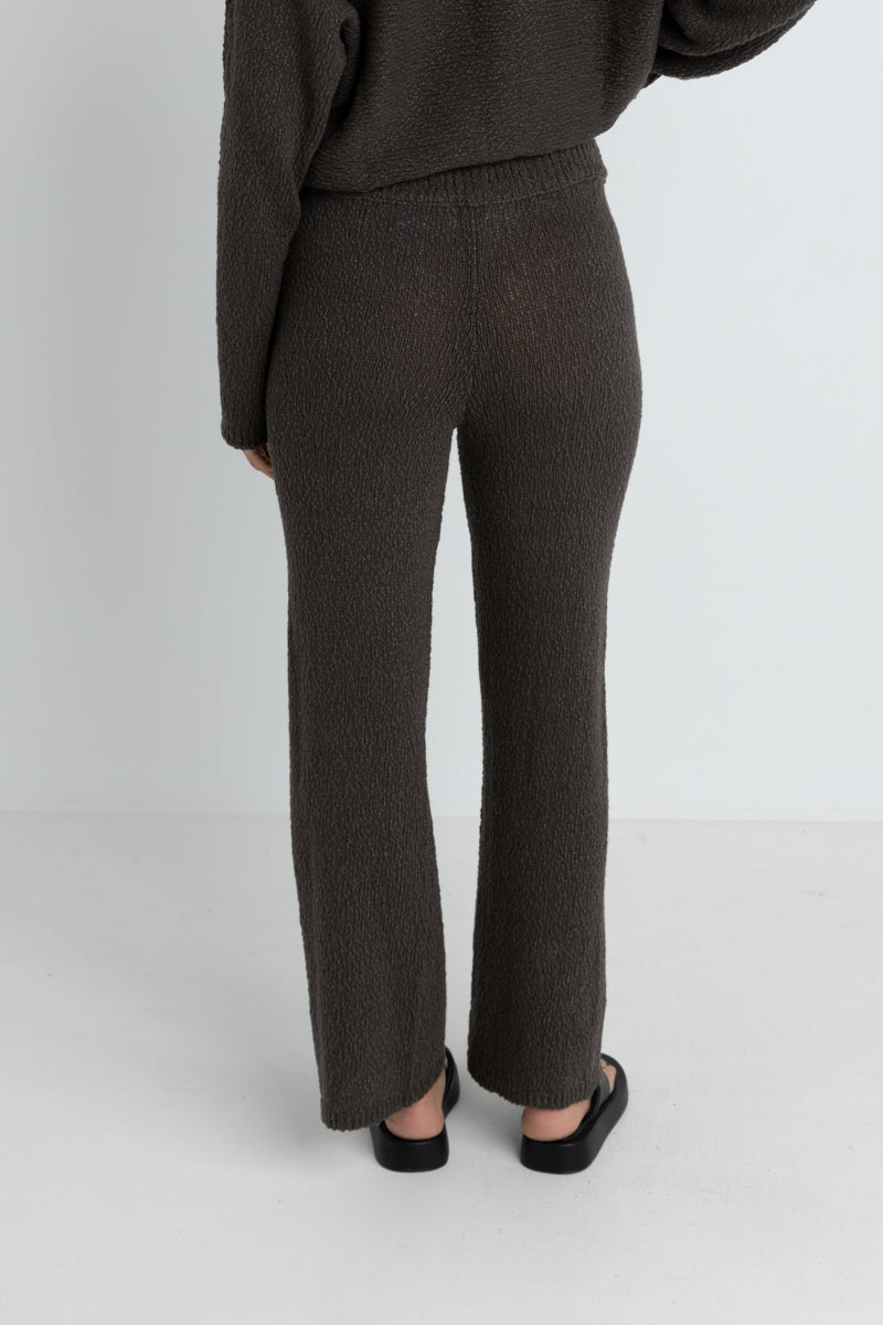 Rhythm, Adele Knit Pant, Graphite