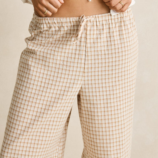 Rhythm, London Check Beach Pant