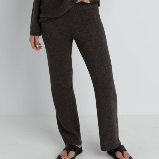 Rhythm, Adele Knit Pant, Graphite