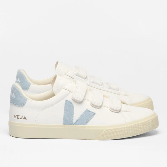 Veja, Recife Leather White Steel
