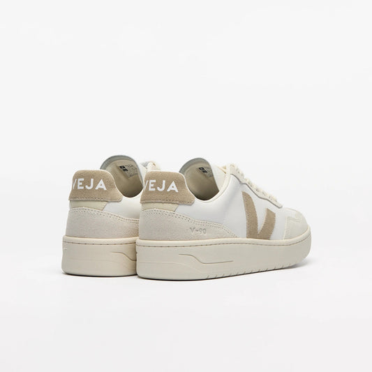 Veja, V-90 Leather White Taupe