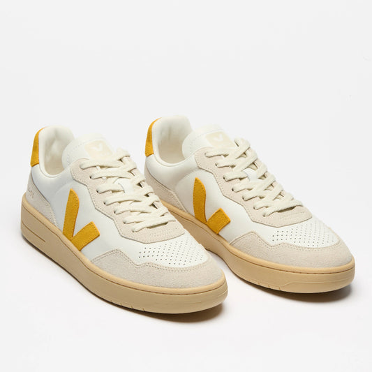 Veja, V-90 Leather White Toscane Natural