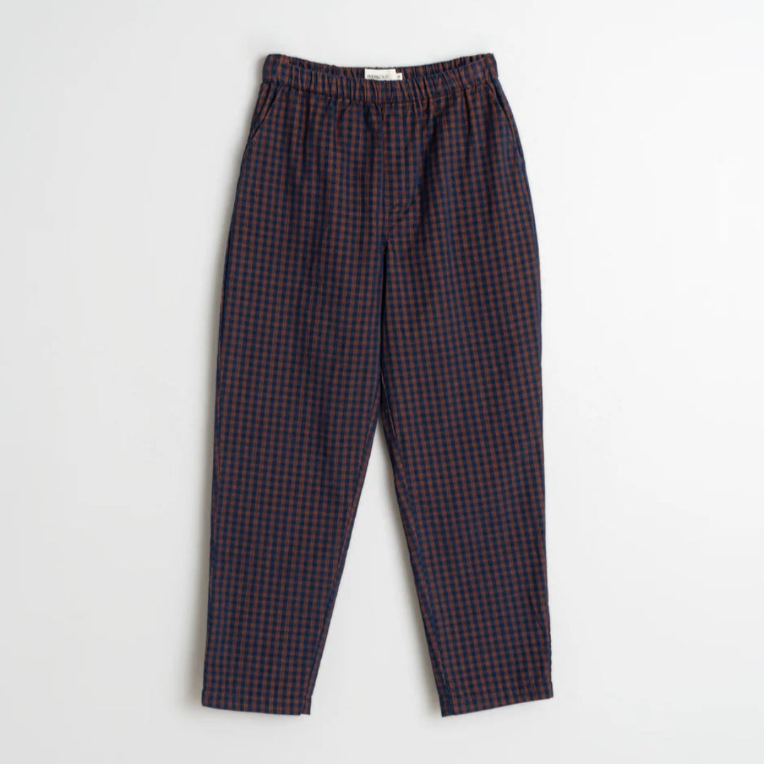 Indi & Cold, Vichy Elastic Micro-Corduroy Pant