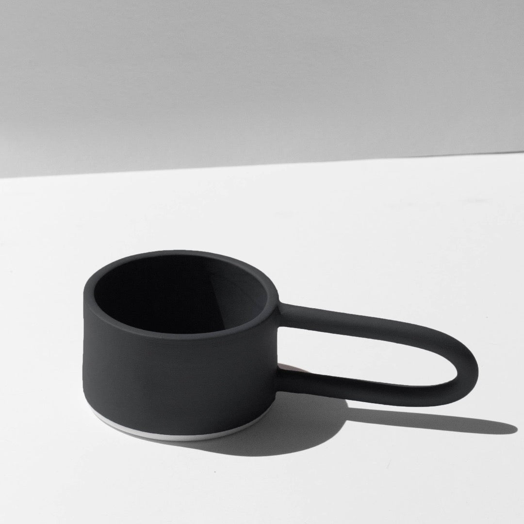 Hairpin Mug - Matte Black