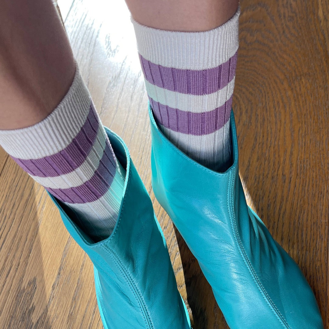 Her Varsity Socks - Azalea