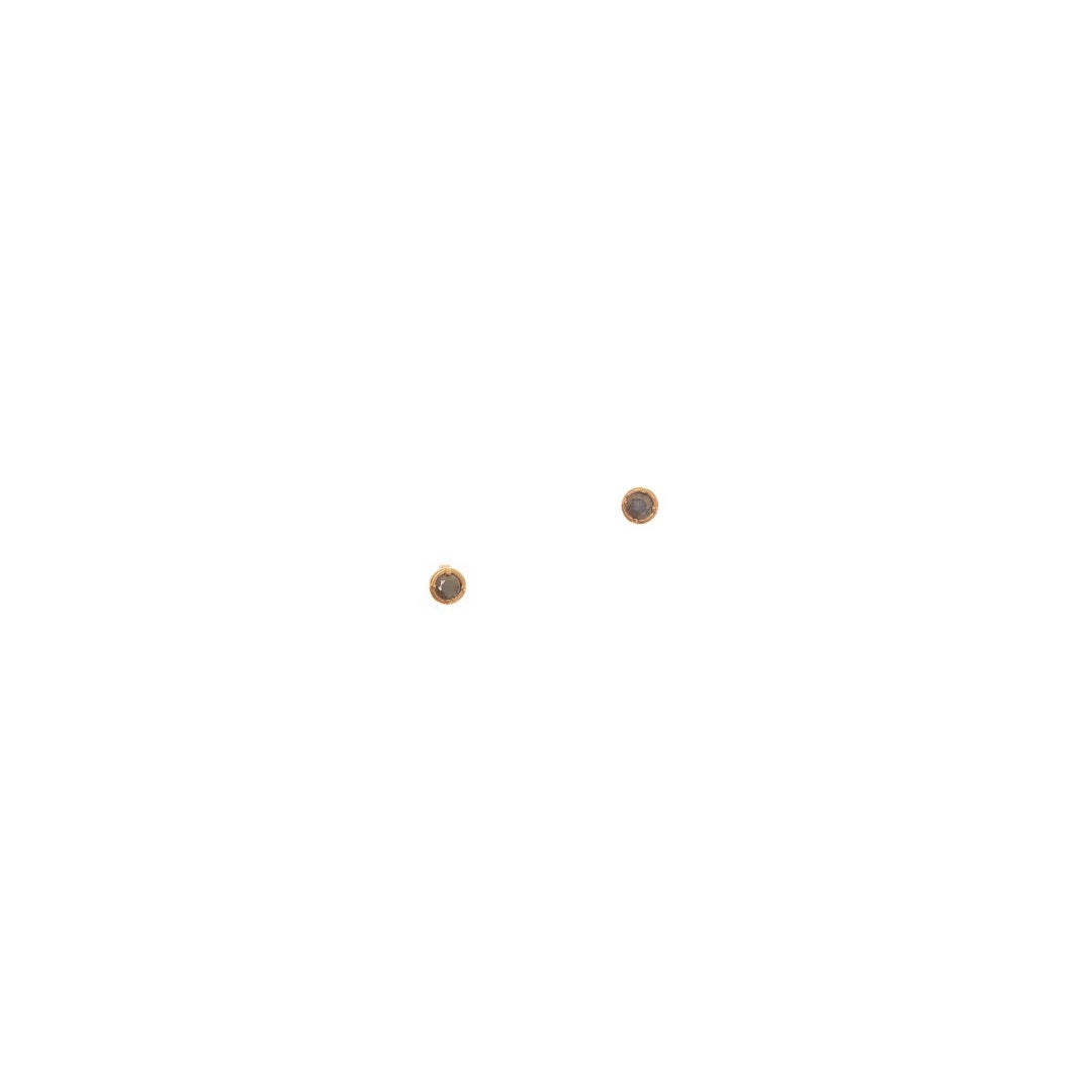 Mini Stone Stud, Pyrite