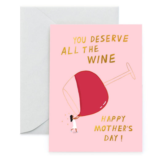 All the Vino, Mother's Day Card