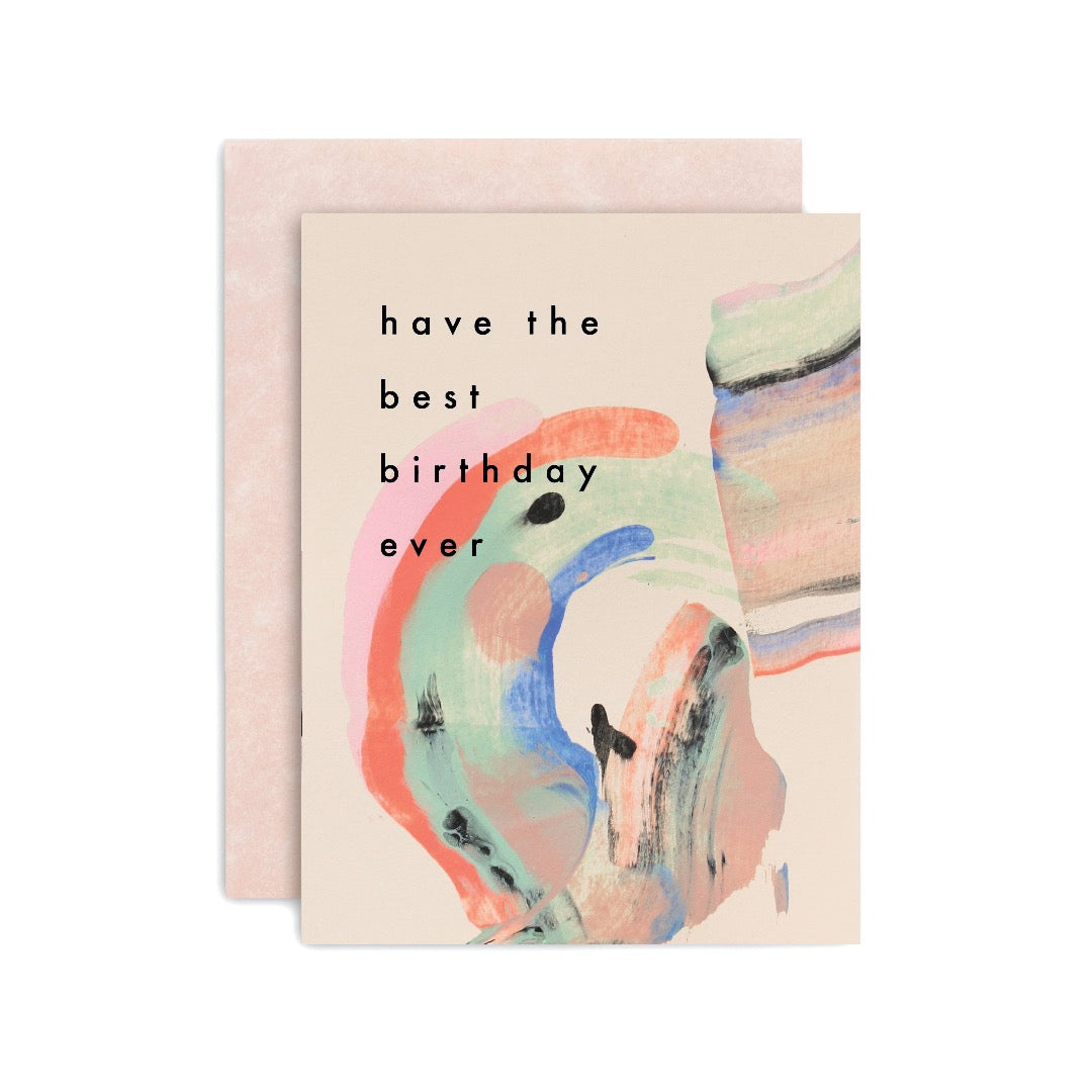 Candy Birthday Greeting Card