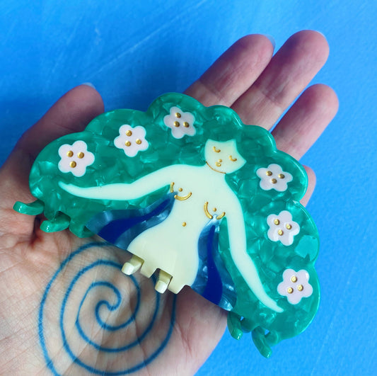 Gaia Goddess Hair Claw