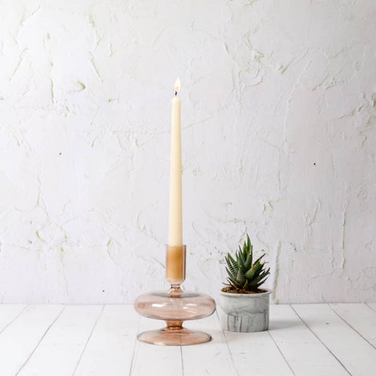 Wisteria Candleholder, Brown