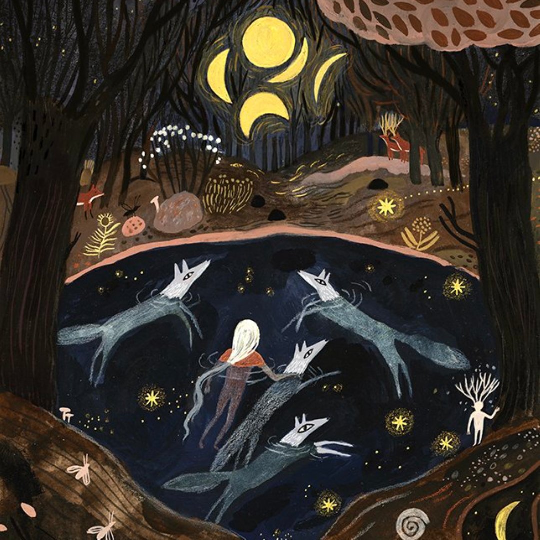 Tijana Lukovic, Forest of Moons Print