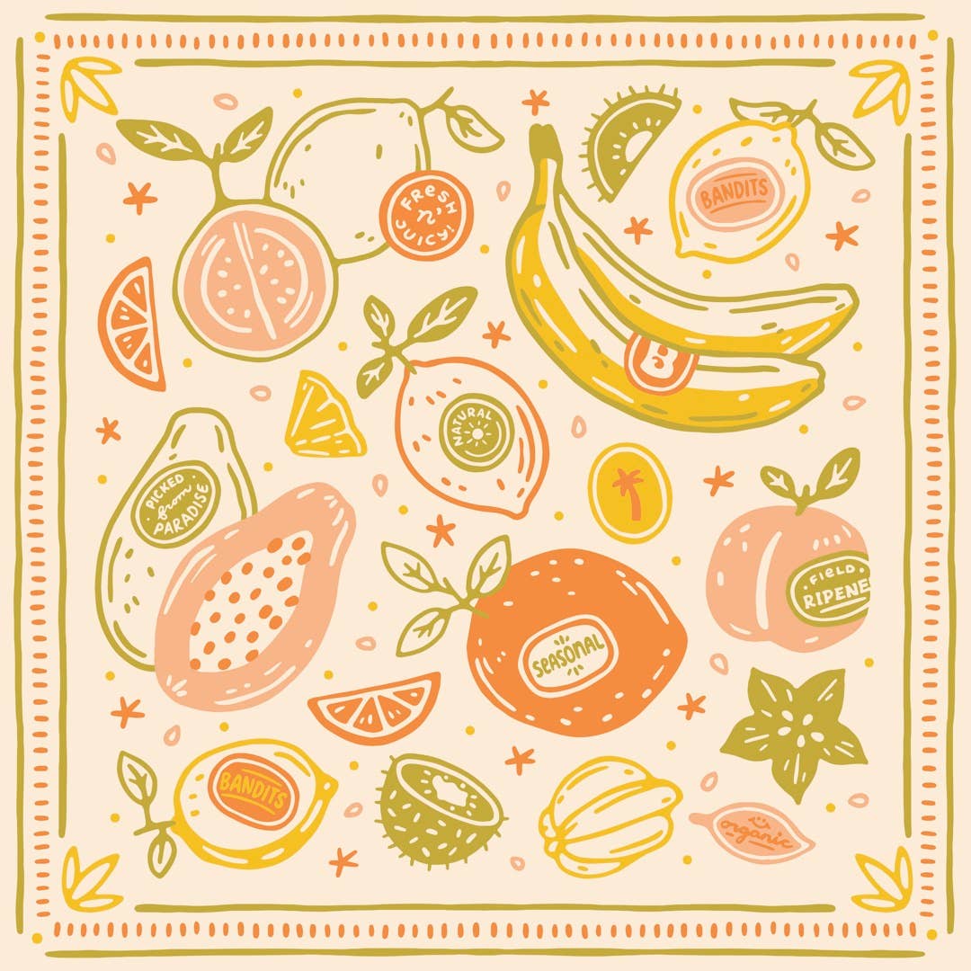 BANDITS Bandanas, "Picked From Paradise"