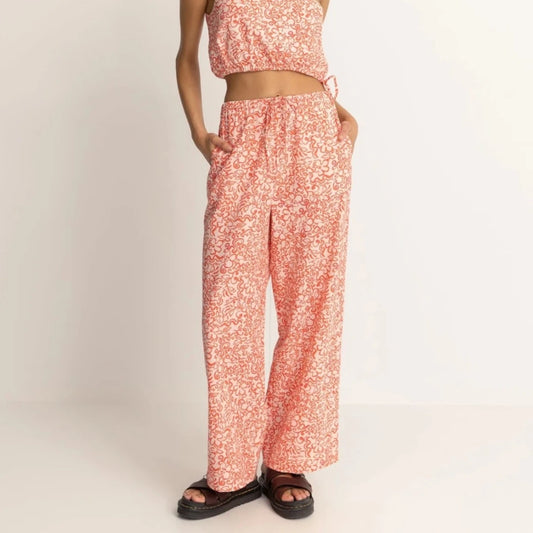 Islander Floral Drawstring Pant