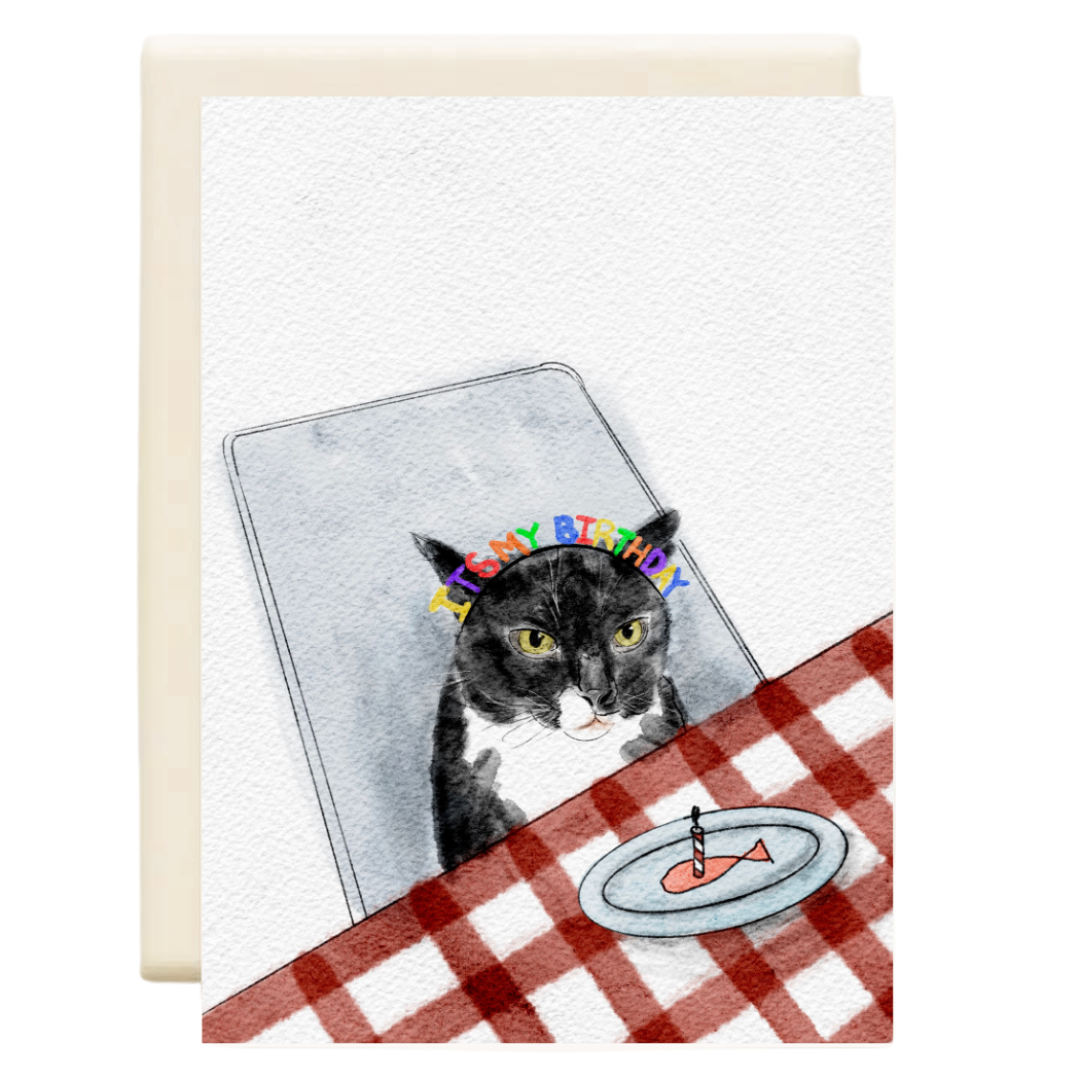 Puddy's Birthday, Birthday Greeting Card