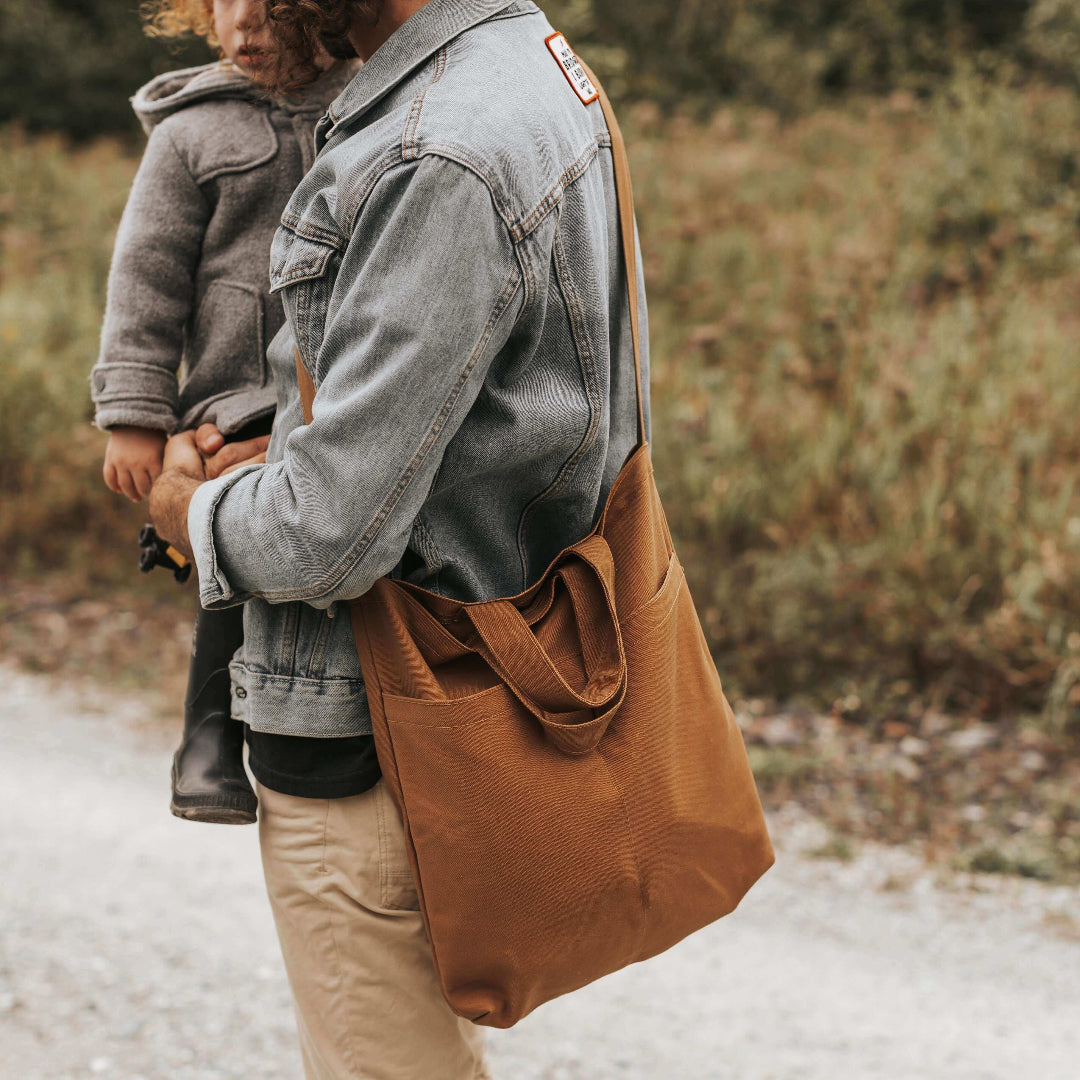 Dans le Sac, Crossbody Cotton Bag