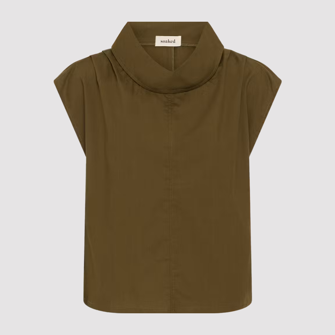 Soaked, Molopo Blouse, Beech/Green