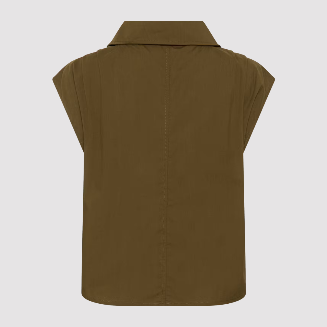 Soaked, Molopo Blouse, Beech/Green