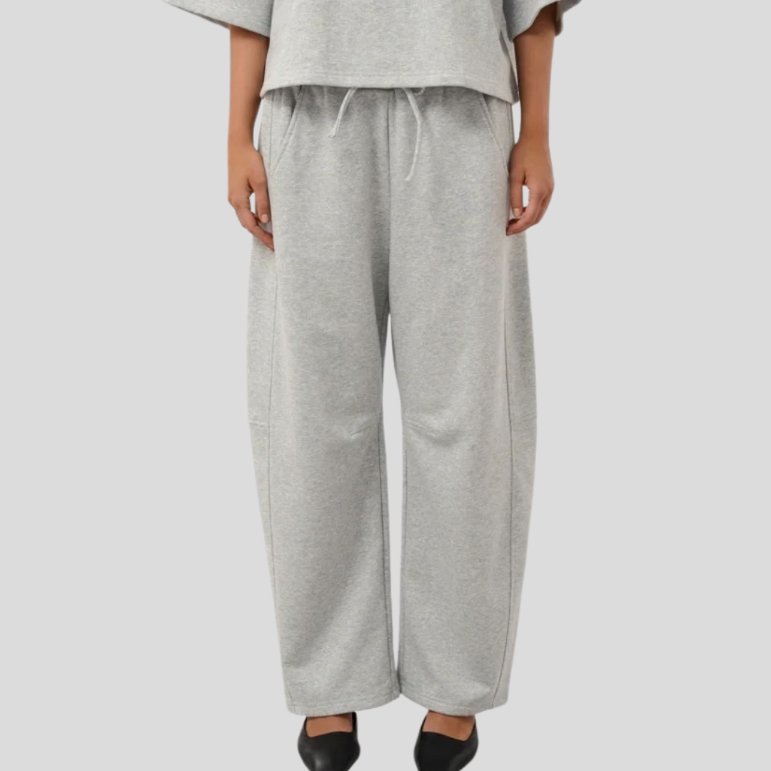 Soaked, Nadie Pants, Grey Melange